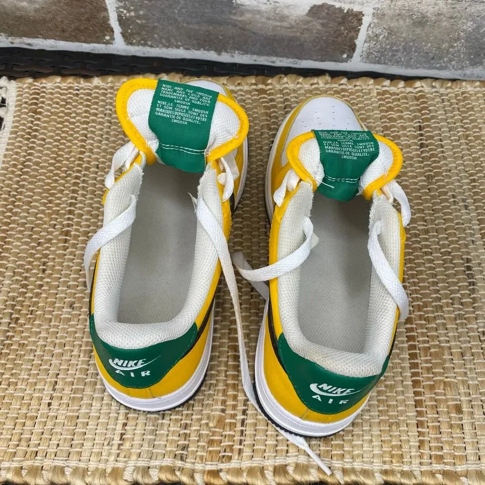 Nike Air Force 1 GS Oakland Athletics Sneakers FN8008-700 Size 5.5Y
